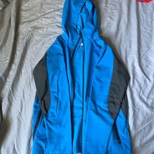 Boys Columbia raincoat blue size 14/16